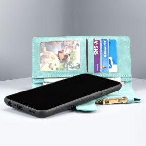 Luxe Portemonnee Samsung Galaxy A50 / A30s - Turquoise