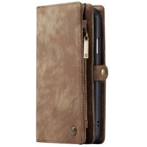 CaseMe Luxe Lederen 2 in 1 Portemonnee Bookcase iPhone 11 - Bruin