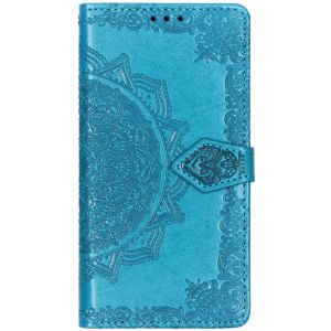 Mandala Bookcase Samsung Galaxy A40 - Turquoise