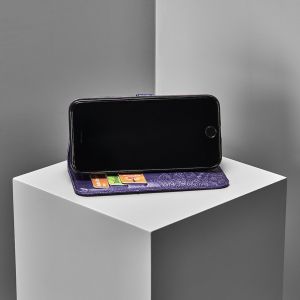 Mandala Bookcase Samsung Galaxy A50 / A30s - Paars