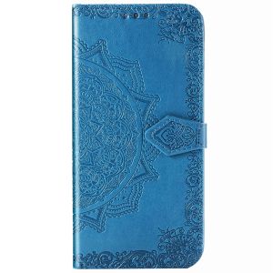 Mandala Bookcase Samsung Galaxy S20 - Turquoise