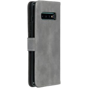 Luxe Lederen Bookcase Samsung Galaxy S10 Plus