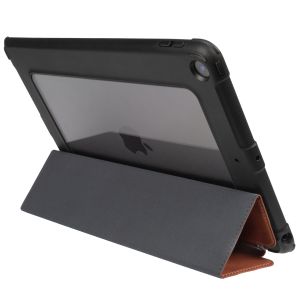 Gecko Covers Rugged Cover Bookcase iPad 9 (2021) 10.2 inch / iPad 8 (2020) 10.2 inch / iPad 7 (2019) 10.2 inch - Bruin