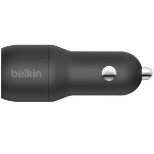 Belkin Boost↑Charge™ Dual USB Car Charger - 24W - Zwart