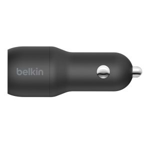 Belkin Boost↑Charge™ Dual USB Car Charger + USB-C kabel - 24W