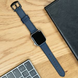 iMoshion Echt lederen bandje Apple Watch Series 1-9 / SE / Ultra (2) - 42/44/45/49 mm