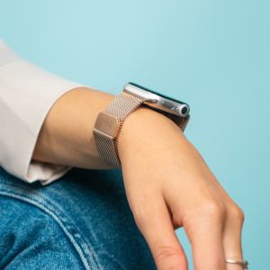 iMoshion Milanees Watch bandje Fitbit Versa 2 /Versa Lite - Rosé Goud