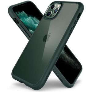 Spigen Ultra Hybrid Backcover iPhone 11 Pro Max - Groen