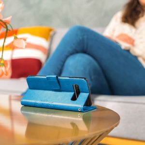 Klavertje Bloemen Bookcase Xiaomi Mi 9T (Pro) - Turquoise