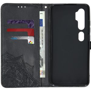 Mandala Bookcase Xiaomi Mi Note 10 (Pro) - Zwart