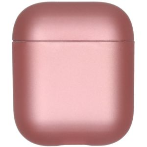 iMoshion Hardcover Case AirPods 1 / 2 - Mat Rosé Goud