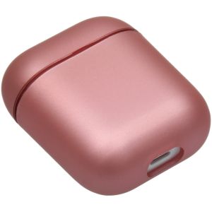 iMoshion Hardcover Case AirPods 1 / 2 - Mat Rosé Goud