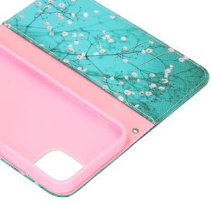 Design Softcase Bookcase iPhone 12 Mini - Bloesem