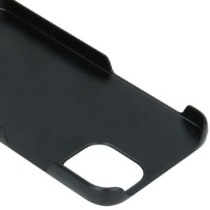 Ontwerp je eigen iPhone 12 Mini hardcase hoesje - Zwart