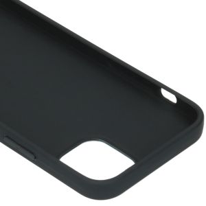 Ontwerp je eigen iPhone 12 Mini gel hoesje - Zwart