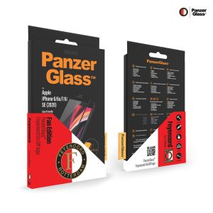 PanzerGlass Feyenoord CF Screenprotector iPhone SE (2022 / 2020) / 8 / 7 / 6(s)