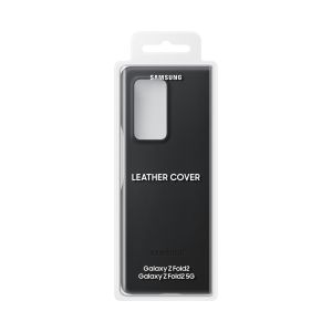 Samsung Originele Leather Backcover Galaxy Z Fold2 - Zwart