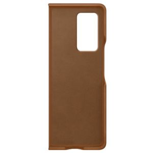 Samsung Originele Leather Backcover Galaxy Z Fold2 - Bruin
