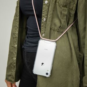 iMoshion Backcover met koord iPhone 12 Mini - Rosé Goud
