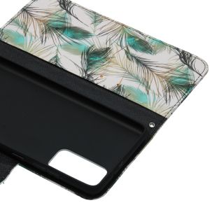 Design Softcase Bookcase Samsung Galaxy S20 FE - Pauw Goud