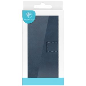 iMoshion Luxe Bookcase iPhone 12 Mini - Donkerblauw