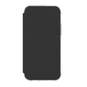 ZAGG Wembley Flip Bookcase iPhone 12 (Pro) - Transparant