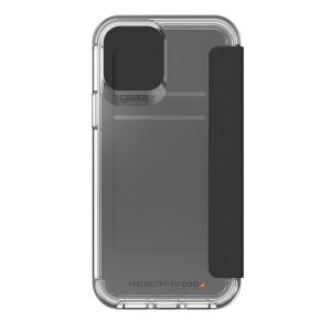 Gear4 Wembley Flip Booktype iPhone 12 (Pro) - Transparant