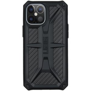 UAG Monarch Backcover iPhone 12 Pro Max - Carbon Fiber Black