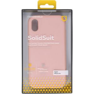 RhinoShield SolidSuit Backcover iPhone Xr - Blush Pink