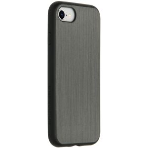 RhinoShield SolidSuit Backcover iPhone SE (2022 / 2020) / 8 / 7 - Brushed Steel