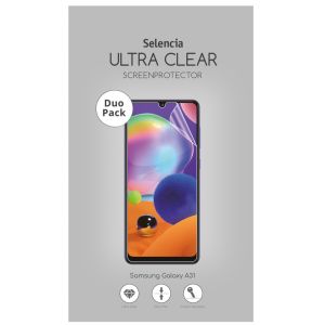 Selencia Duo Pack Ultra Clear Screenprotector Samsung Galaxy A31