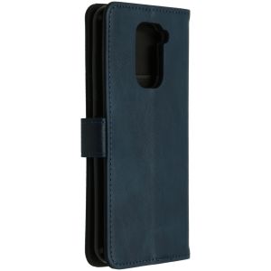 iMoshion Luxe Bookcase Xiaomi Redmi Note 9 - Donkerblauw