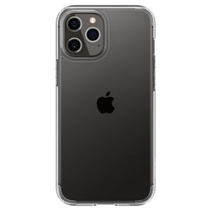 Spigen Ultra Hybrid Backcover iPhone 12 (Pro) - Transparant