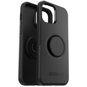 OtterBox Otter + Pop Symmetry Backcover iPhone 12 Pro Max - Zwart