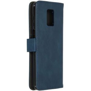 iMoshion Luxe Bookcase Xiaomi Redmi Note 9 Pro / 9S - Donkerblauw