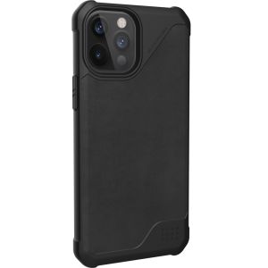 UAG Metropolis LT Backcover iPhone 12 Pro Max - Leather Black