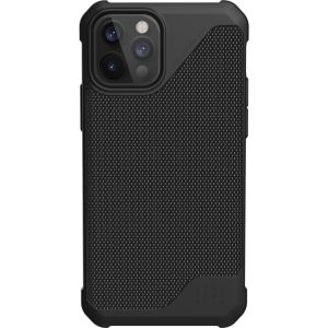 UAG Metropolis LT Backcover iPhone 12 (Pro) - Kevlar Black