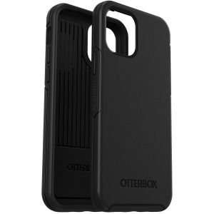 OtterBox Symmetry Backcover iPhone 12 (Pro) - Zwart