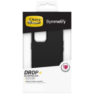 OtterBox Symmetry Backcover iPhone 12 (Pro) - Zwart