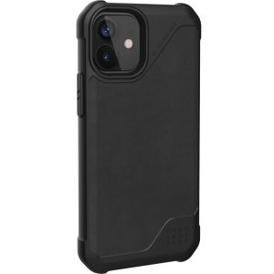 UAG Metropolis LT Backcover iPhone 12 Mini - Leather Black