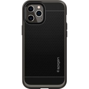 Spigen Neo Hybrid Backcover iPhone 12 (Pro) - Zwart