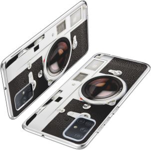 iMoshion Design hoesje Samsung Galaxy A71 - Classic Camera