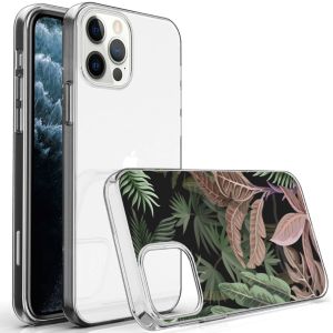 iMoshion Design hoesje iPhone 12 (Pro) - Dark Jungle