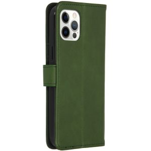 iMoshion Luxe Bookcase iPhone 12 (Pro) - Groen