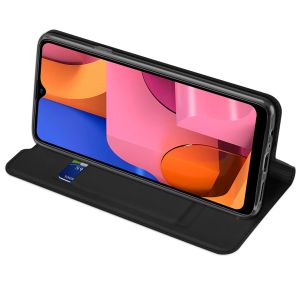 Dux Ducis Slim Softcase Bookcase Samsung Galaxy A20s - Zwart