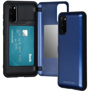 iMoshion Backcover met pashouder Samsung Galaxy S20 - Donkerblauw