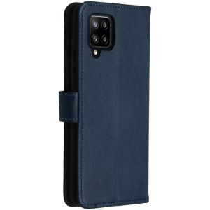 iMoshion Luxe Bookcase Samsung Galaxy A42 - Donkerblauw