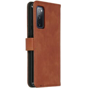 iMoshion Luxe Bookcase Samsung Galaxy S20 FE - Bruin