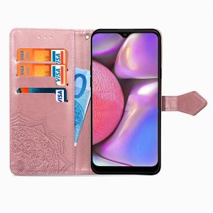 iMoshion Mandala Bookcase Samsung Galaxy A20s - Rosé Goud