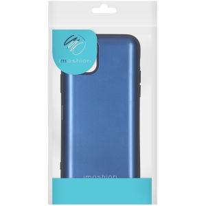 iMoshion Backcover met pashouder iPhone 12 (Pro) - Donkerblauw